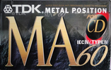 Compact Cassette: TDK  - MA 60