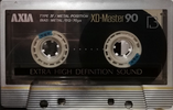 Compact Cassette: FUJI AXIA - XD-Master 90