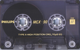 Compact Cassette: ICM Philips - MCX Master 90