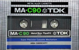 Compact Cassette: TDK  - MA 90