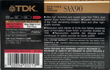 Compact Cassette: TDK  - SA-X 90