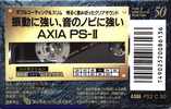 Compact Cassette: FUJI AXIA - PS-II 50