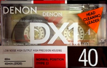 Compact Cassette: Nippon Columbia / Denon Denon - DX1 40