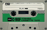 Compact Cassette:  Toshiba - F 90