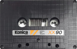 Compact Cassette:  Konica - XX 90