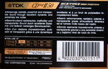 Compact Cassette: TDK  - CDing-II 50