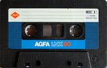 Compact Cassette: AGFA  - LNX 60