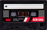 Compact Cassette: Sunkyong Magnetic Limited (SKM) SKC - GX 120