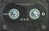 Compact Cassette: Maxell / Hitachi Maxell - SX II 110