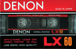 Compact Cassette: Nippon Columbia / Denon Denon - LX 60