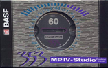 Compact Cassette: BASF  - MP IV-Studio 60