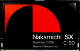 Compact Cassette:  Nakamichi - SX 90