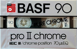 Compact Cassette: BASF  - Pro II Chrome 90