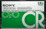 Compact Cassette: Sony  - CR 90