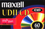 Compact Cassette: Maxell / Hitachi Maxell - UDII-CD 60