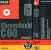 Compact Cassette BASF Chromdioxid 60 Type II Chrome 1972 Europe