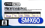 Compact Cassette: TDK  - Professional 60