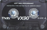 Compact Cassette: Taiyo Yuden Thats - VX 90