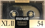 Compact Cassette: Maxell / Hitachi Maxell - XLII 54