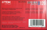 Compact Cassette: TDK  - Superior D 120