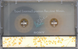 Compact Cassette: Sony  - Cadeau de Pop-ri 46