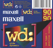 Compact Cassette: Maxell / Hitachi Maxell - wd: 90