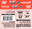 Compact Cassette: Maxell / Hitachi Maxell - UE 90