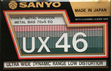 Compact Cassette:  Sanyo - UX 46