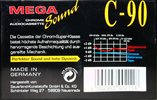 Compact Cassette:  Mega Sound -  90