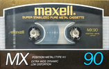 Compact Cassette: Maxell / Hitachi Maxell - MX 90