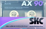 Compact Cassette SKC AX 90 Type I Normal 1987 Europe