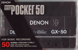 Compact Cassette: Nippon Columbia / Denon Denon - GX 50