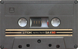 Compact Cassette: TDK  - SA-X 60