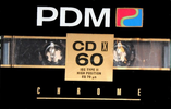 Compact Cassette: PDM Magnetics PDM - CD II 60