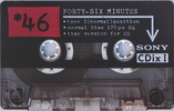 Compact Cassette: Sony  - CDix I 46