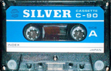 Compact Cassette:  Silver -  90