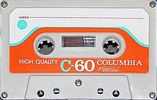 Compact Cassette Columbia 60 Type I Normal 1973 Japan