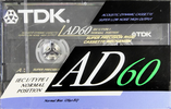 Compact Cassette: TDK  - AD 60