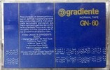 Compact Cassette: Unknown Gradiente -  60