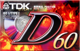 Compact Cassette: TDK  - D 60