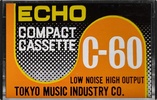 Compact Cassette: Unknown Echo -  60