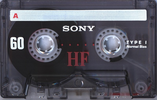 Compact Cassette: Sony  - HF 60