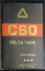 Compact Cassette:  Delta Tape -  60