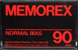 Compact Cassette: Memorex  -  90