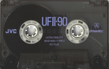 Compact Cassette:  JVC - UFII 90