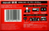 Compact Cassette: Maxell / Hitachi Maxell - UR 90