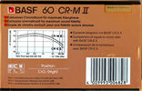 Compact Cassette: BASF  - Chromdioxid Maxima II 60