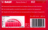 Compact Cassette: BASF  - Ferro Extra I 60