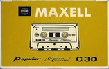 Compact Cassette: Maxell / Hitachi Maxell - Popular 30