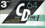 Compact Cassette: TDK  - CDing-I 64